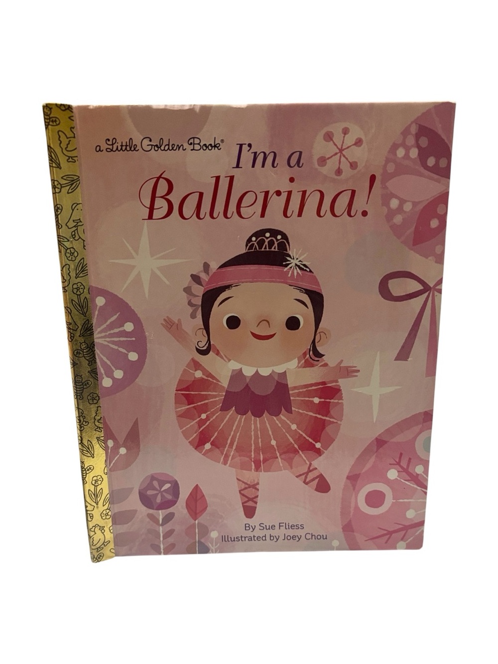 Little Golden Book- I'm a Ballerina! Pink Illustrated Children's Picture Book